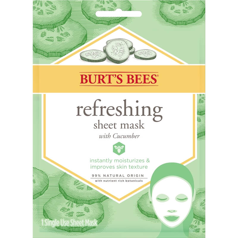 Burt's Bees Refreshing Sheet Mask With Cucumber