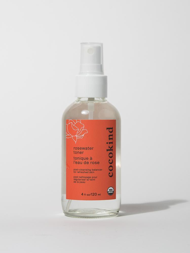 grounded organic rose water toner