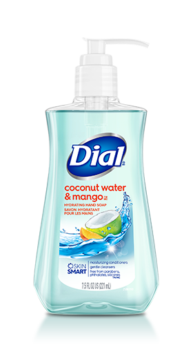 Dial coconut water 2025 mango hand soap