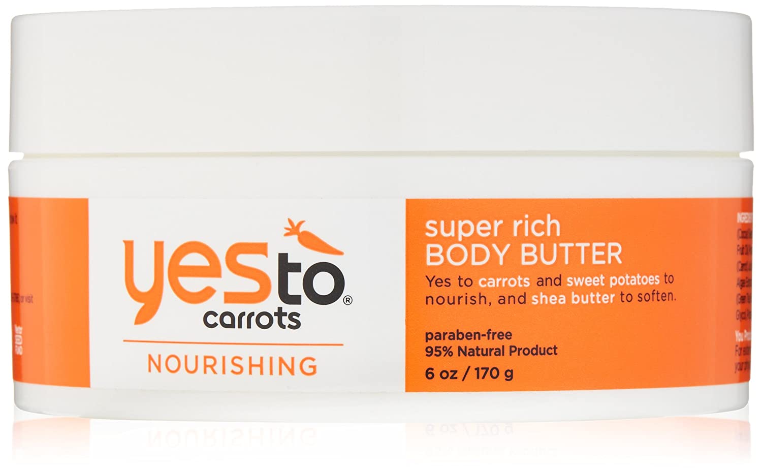 Yesto Carrots Nourishing Super Rich Body Butter (2019 formulation)