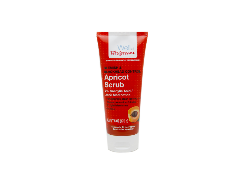 Walgreens Blemish & Blackhead Control Apricot Scrub (2019 formulation)