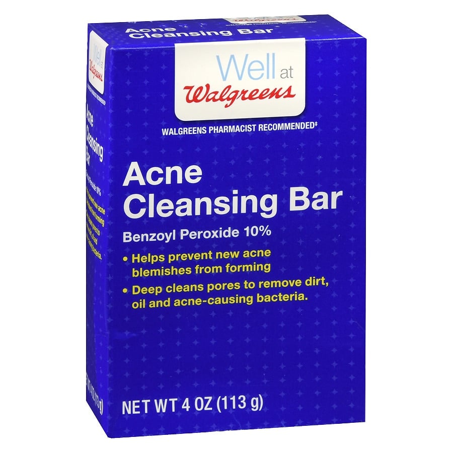 Well at Walgreens Acne Cleansing Bar (2019 formulation)