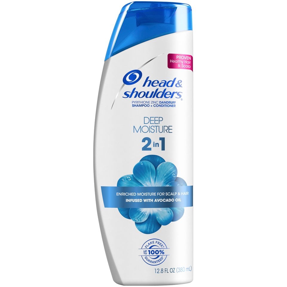 Head & Shoulders, 2 in 1 deep moisture Dandruff Shampoo + Conditioner, Infused with Avocado oil