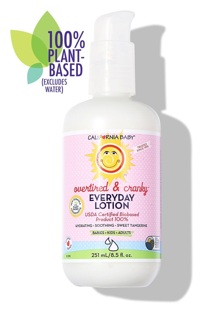 California Baby Everyday Lotion, Overtired and Cranky