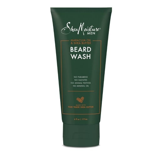 Shea Moisture Men Beard Wash, Maracuja Oil & Shea Butter (2019 formulation)