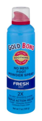 Gold Bond No Mess Foot Powder Spray Fresh Scent (2019 formulation)