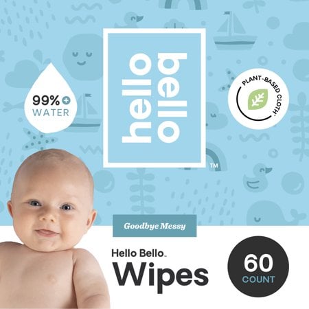 Hello Bello Wipes (2019 formulation)