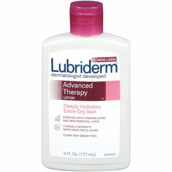 Lubriderm, Advanced Therapy Lotion, Intensely Hydrates Extra-Dry Skin, Fragrance Free