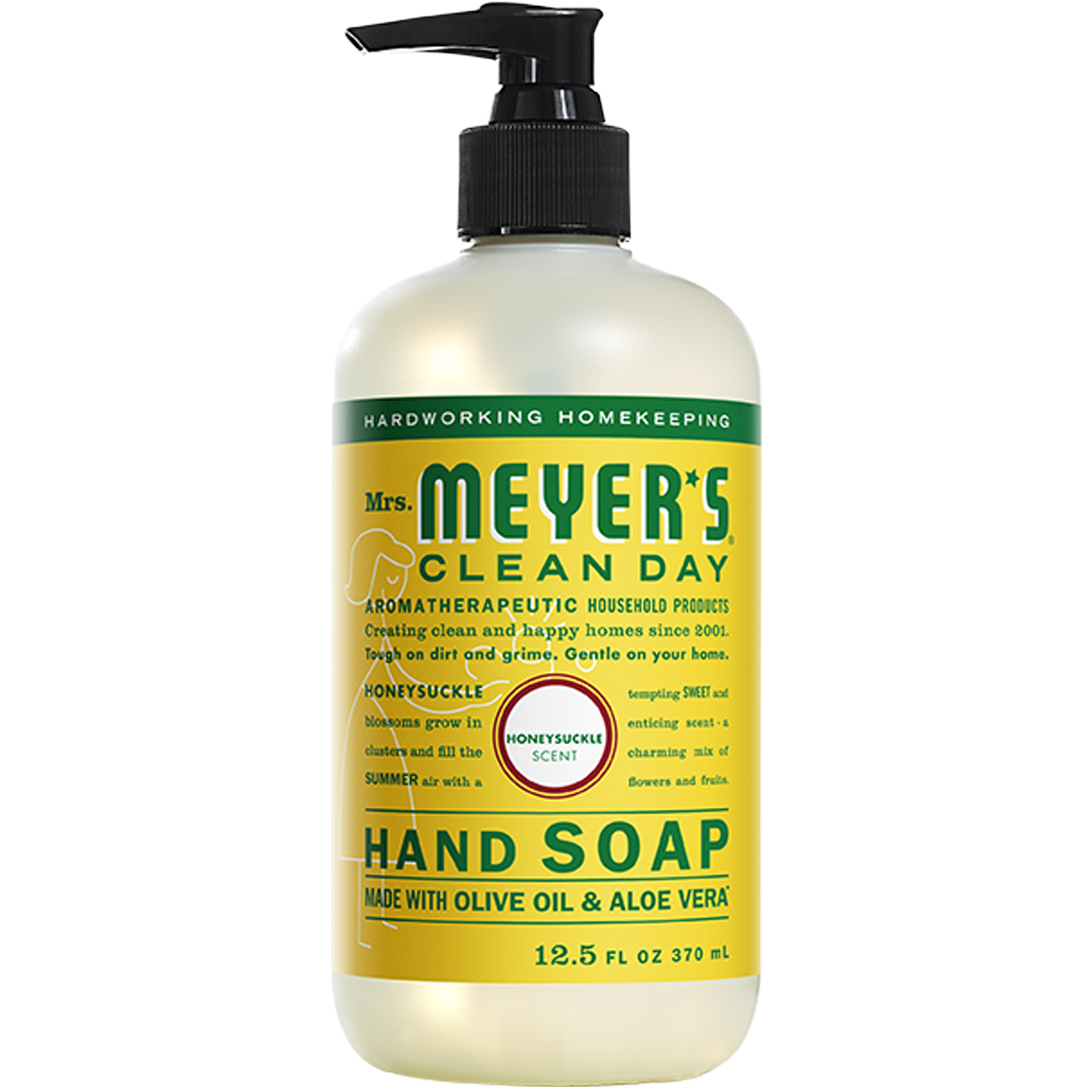 Mrs. Meyer's Clean Day Liquid Hand Soap, Honeysuckle