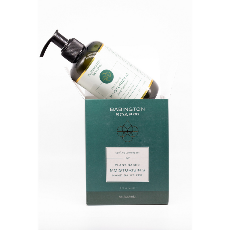 Babington Soap Co. Moisturizing Hand Sanitizer, Uplifting Lemongrass