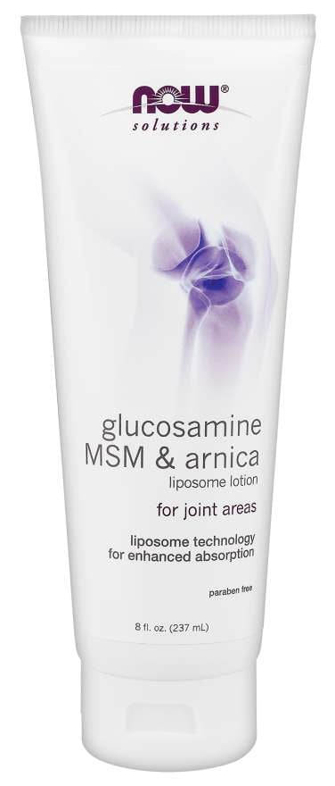 Now Lotion for Joint Areas, Glucosamine Msm & Arnica Liposome 