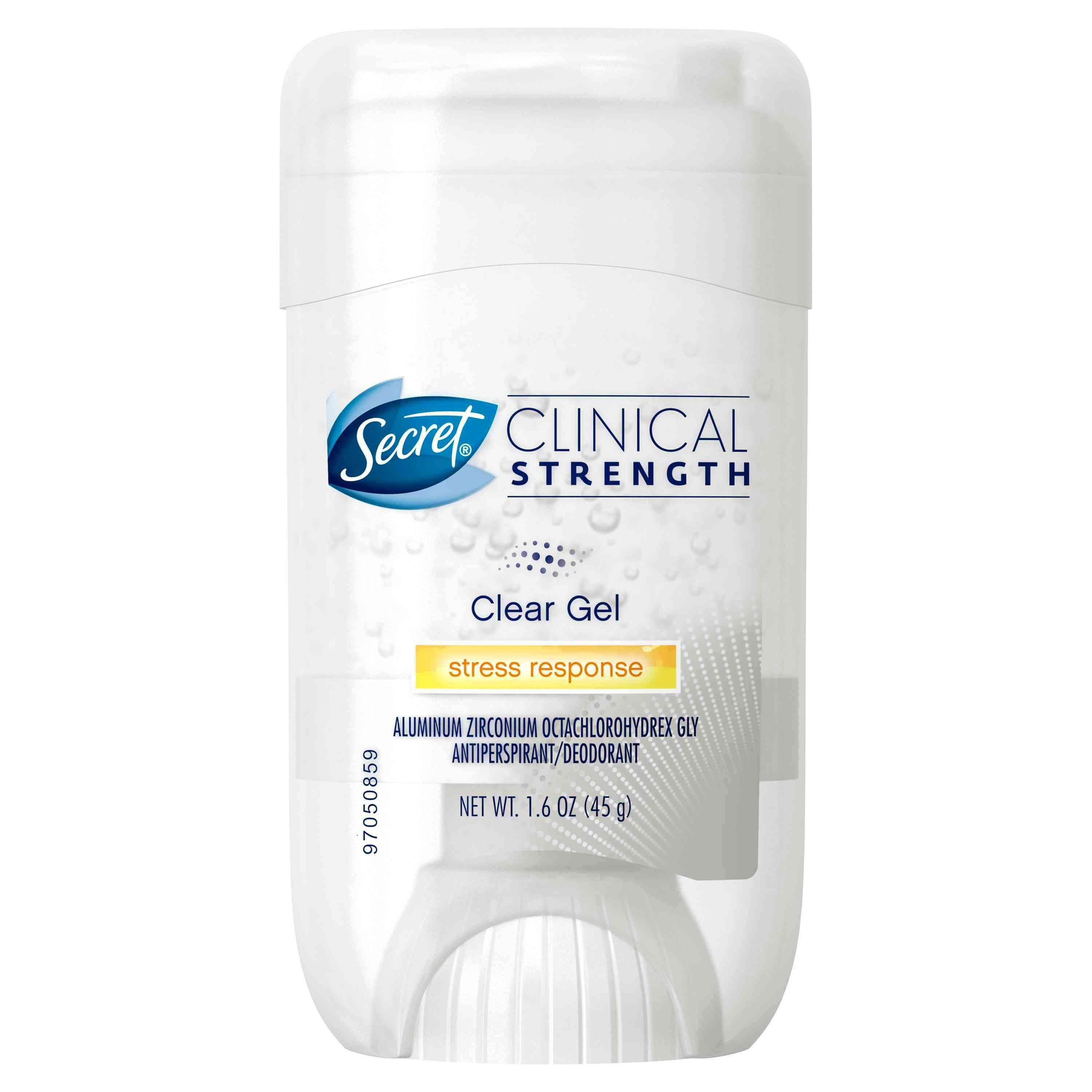 Clinical Strength Clear Gel Antiperspirant Deodorant