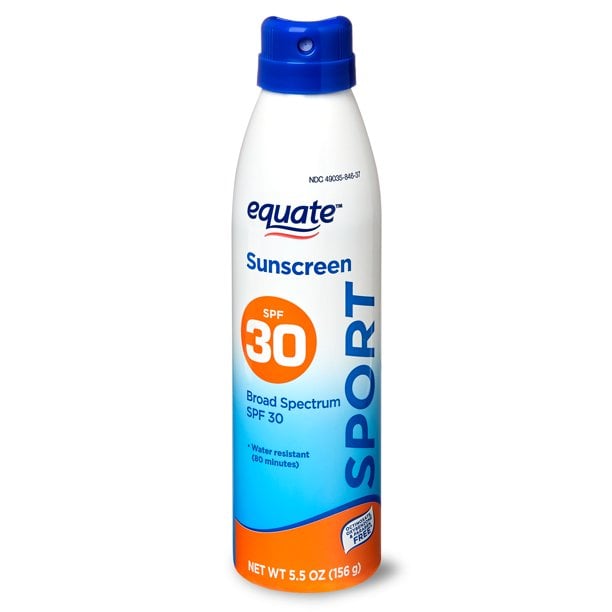 Equate Sport Sunscreen Spray, SPF 30