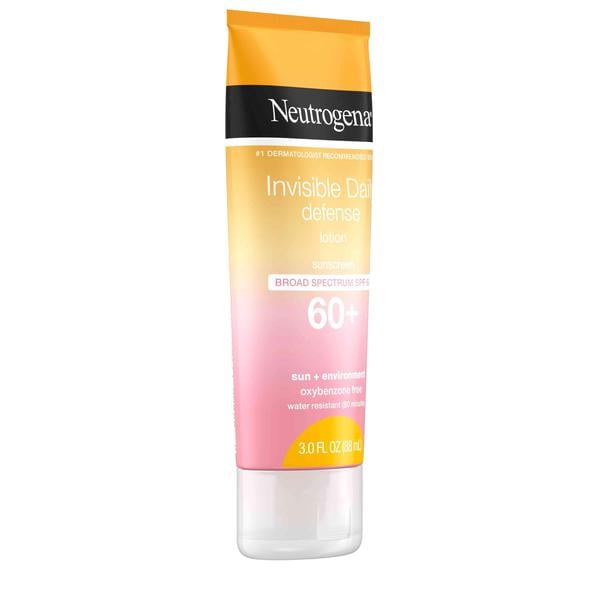 EWG rating for Neutrogena Invisible Daily Defense Sunscreen Lotion, SPF