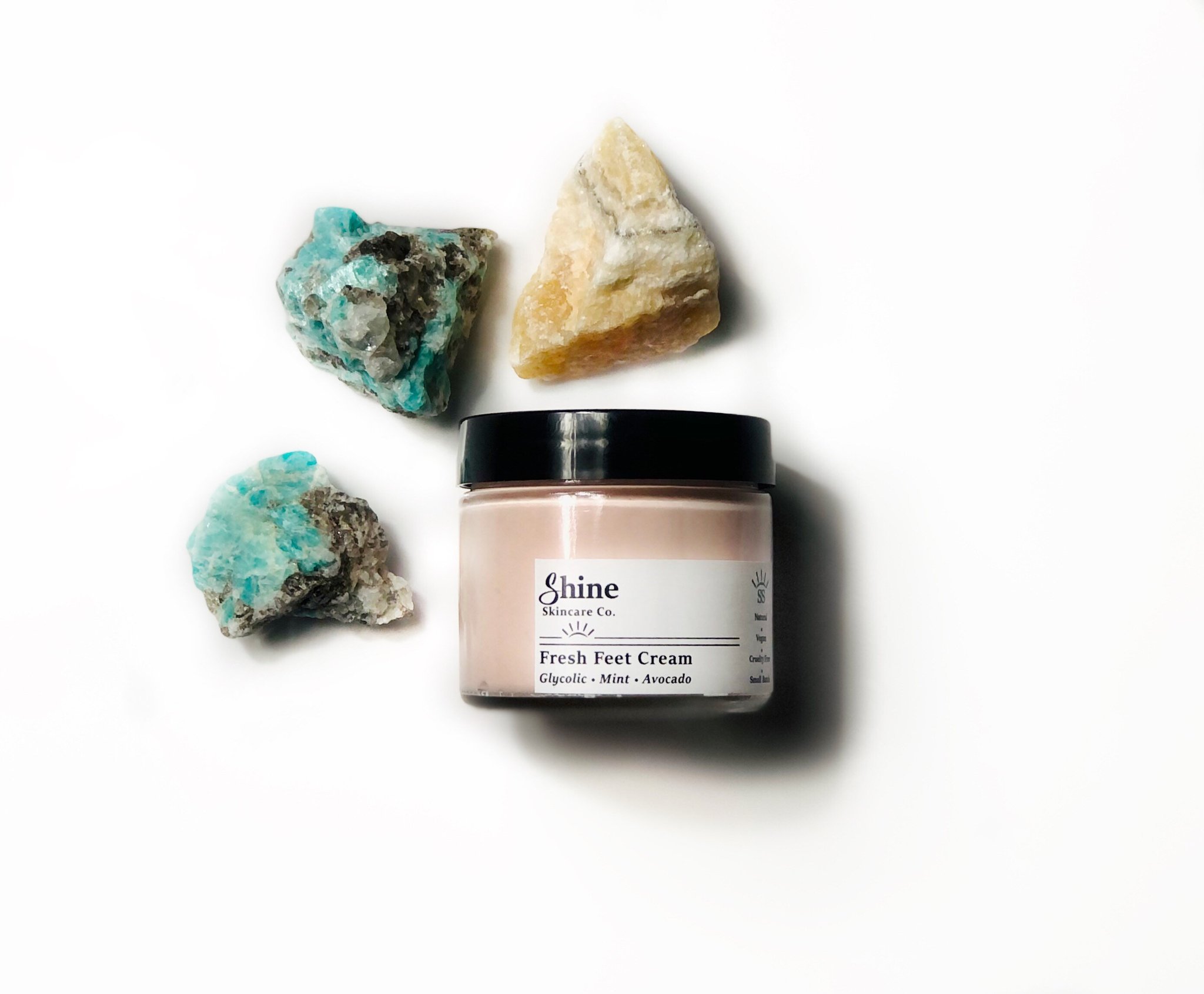 Shine Skincare Co. Glycolic Foot Cream