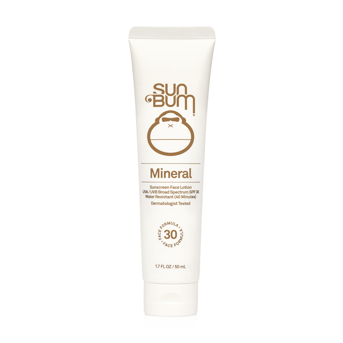 Sun Bum Mineral Face Sunscreen Lotion, SPF 30