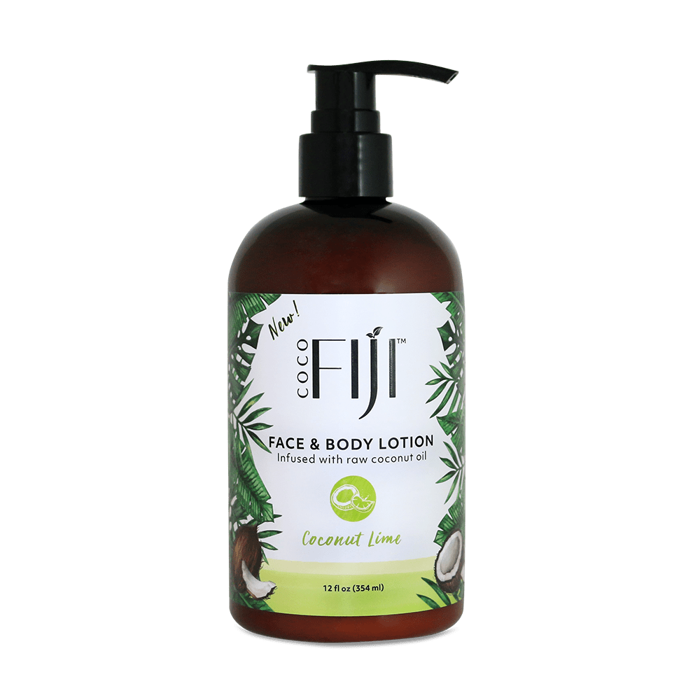 Coco Fiji Face & Body Lotion, Coconut Lime 