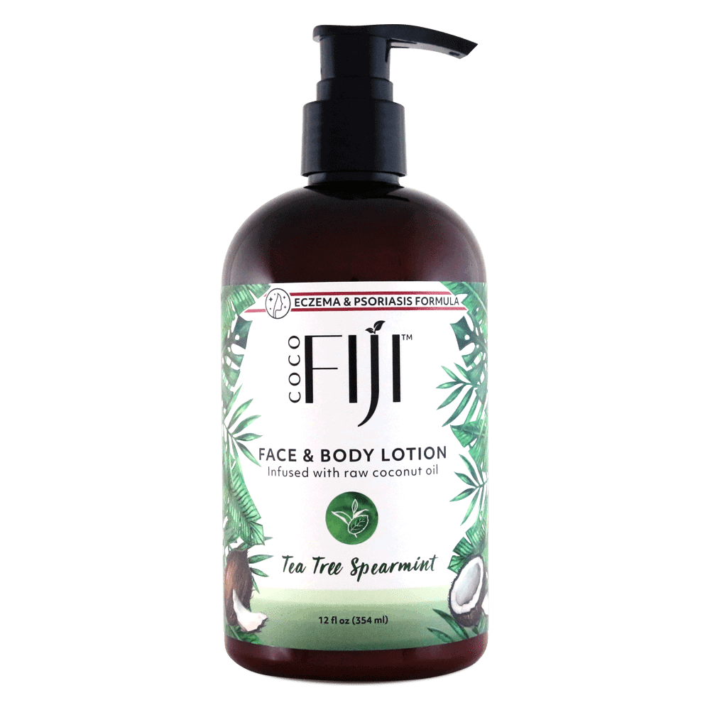 Coco Fiji Face & Body Lotion, Tea Tree Spearmint 