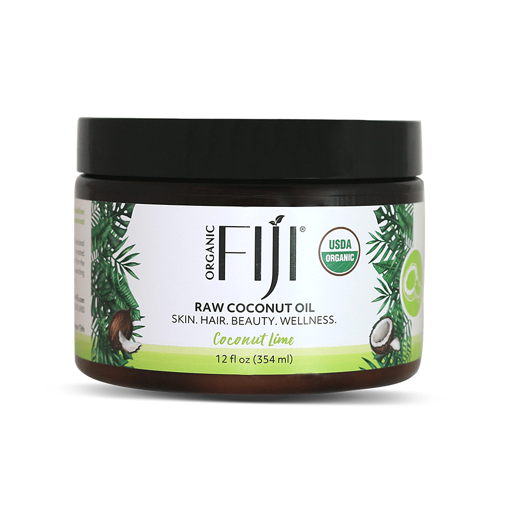 Organic Fiji Raw Coconut Oil, Coconut Lime