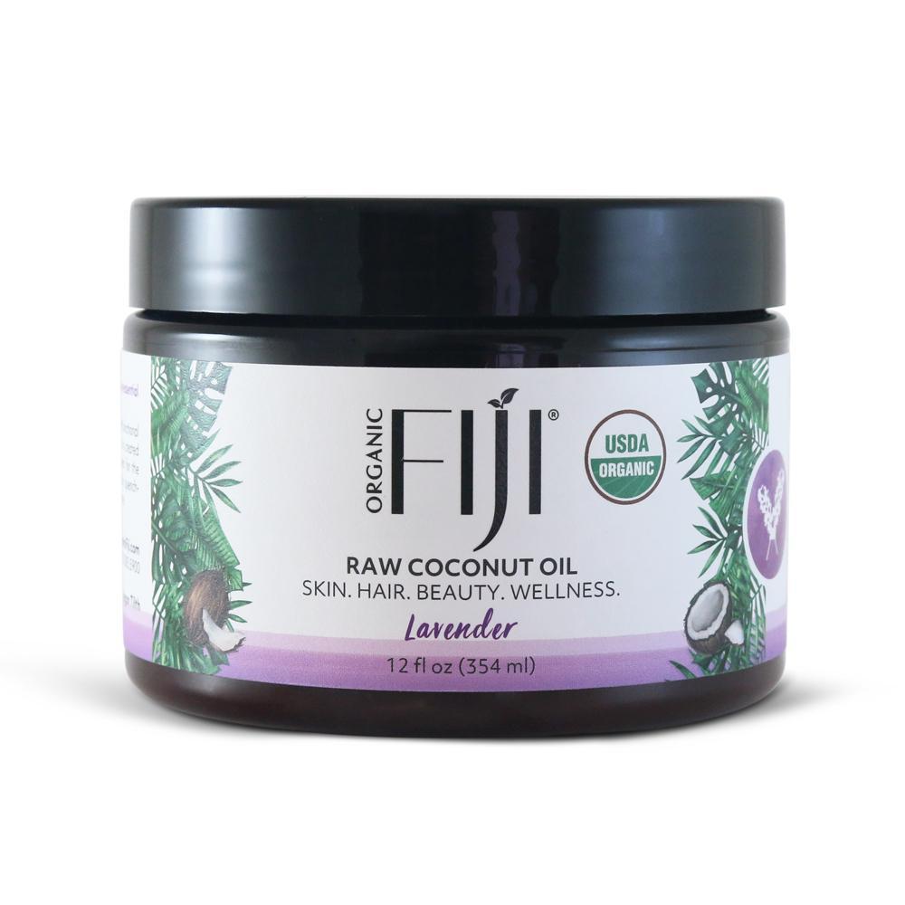 Organic Fiji Raw Coconut Oil, Lavender