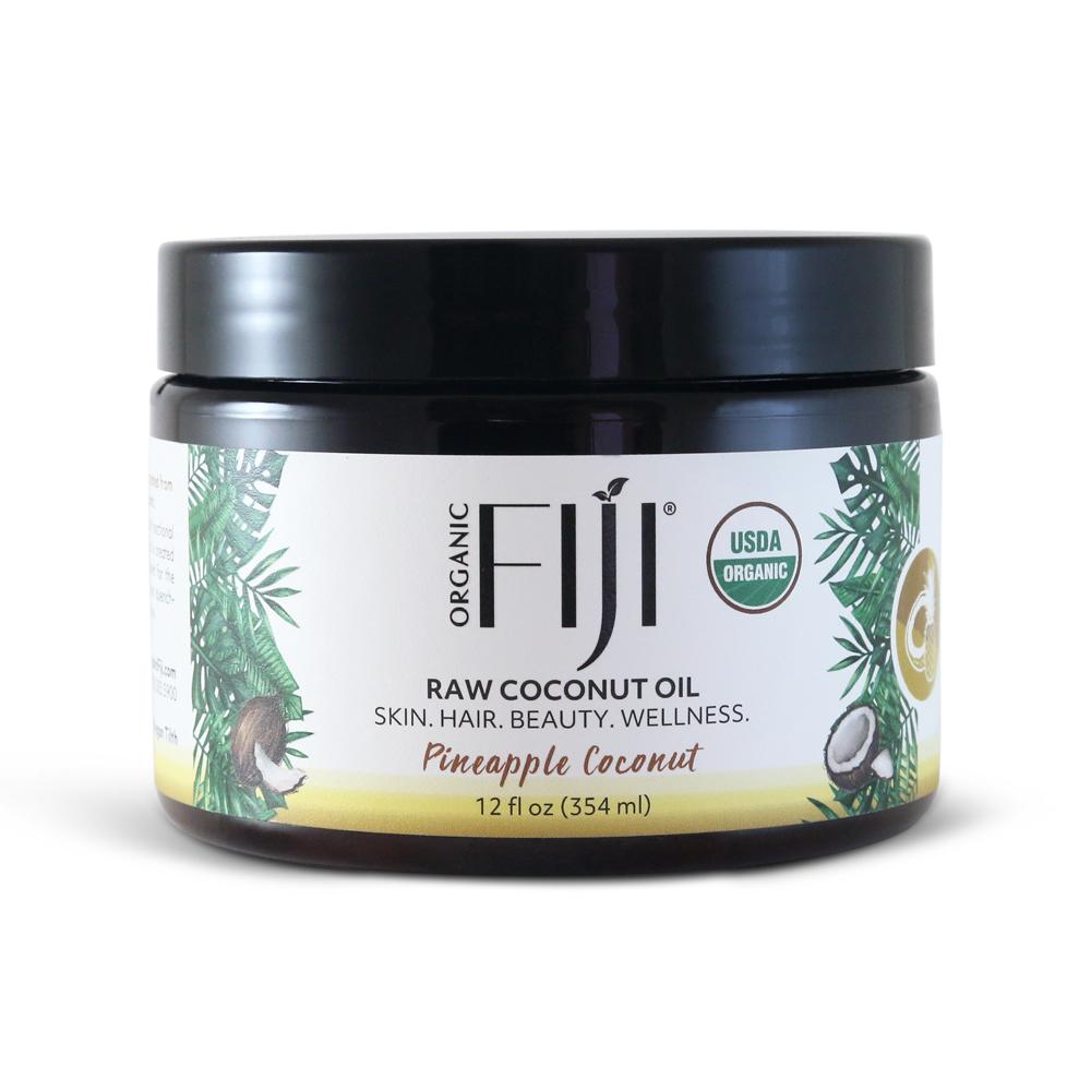 Organic Fiji Raw Coconut Oil, Pineapple Coconut