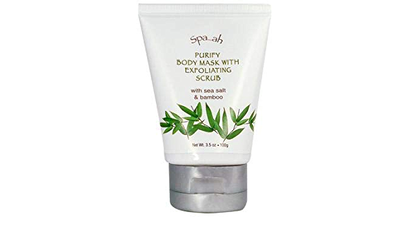 Spa...ah Purify Body Mask With Exfoliating Scrub With Sea Salt & Bamboo