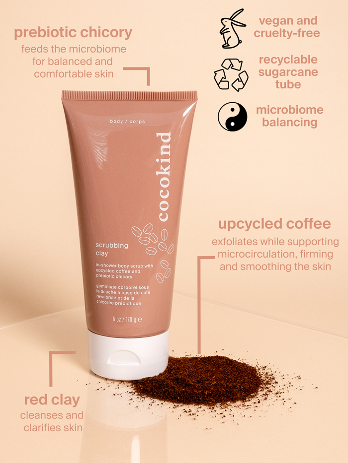 Cocokind scrubbing clay