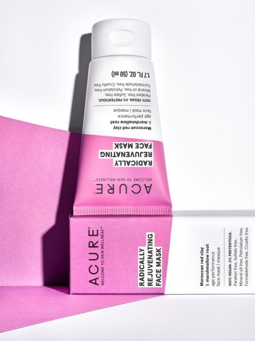 Acure Radically Rejuvenating Face Mask, Moroccan Red Clay & Marshmallow Root