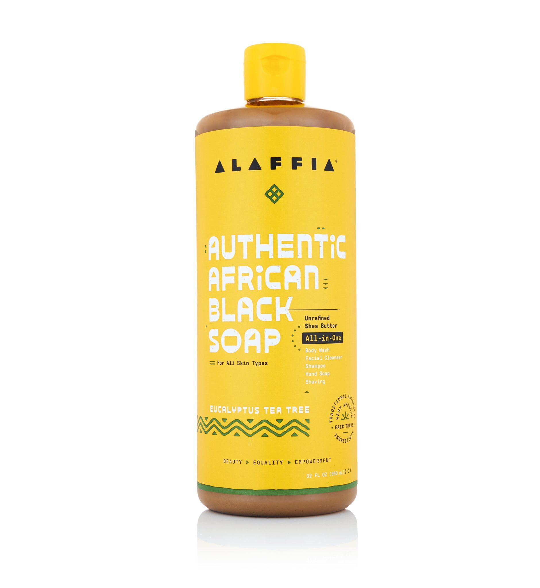 Alaffia Authentic African Black Soap, Eucalyptus Tea Tree