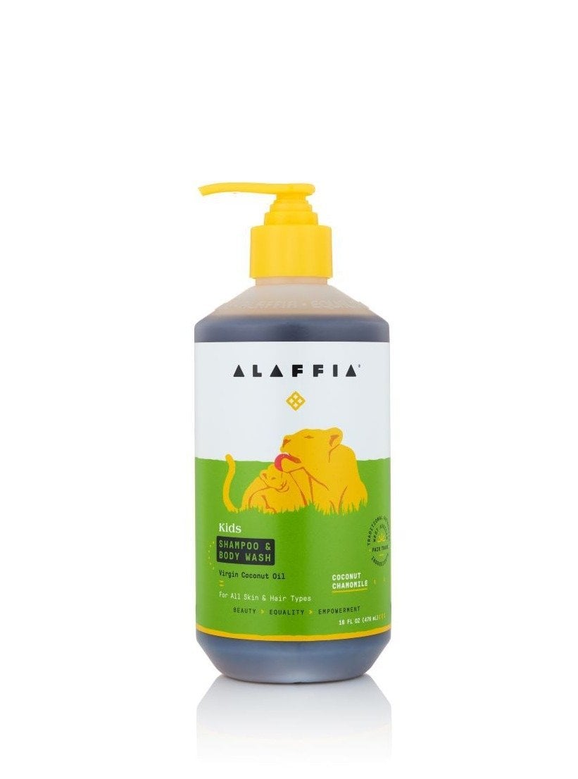 Alaffia Babies & Kids Shampoo & Body Wash, Coconut Chamomile