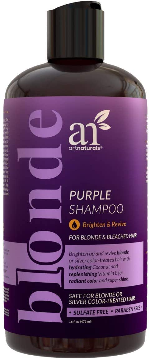 Artnaturals Purple Shampoo for Blonde & Bleached Hair