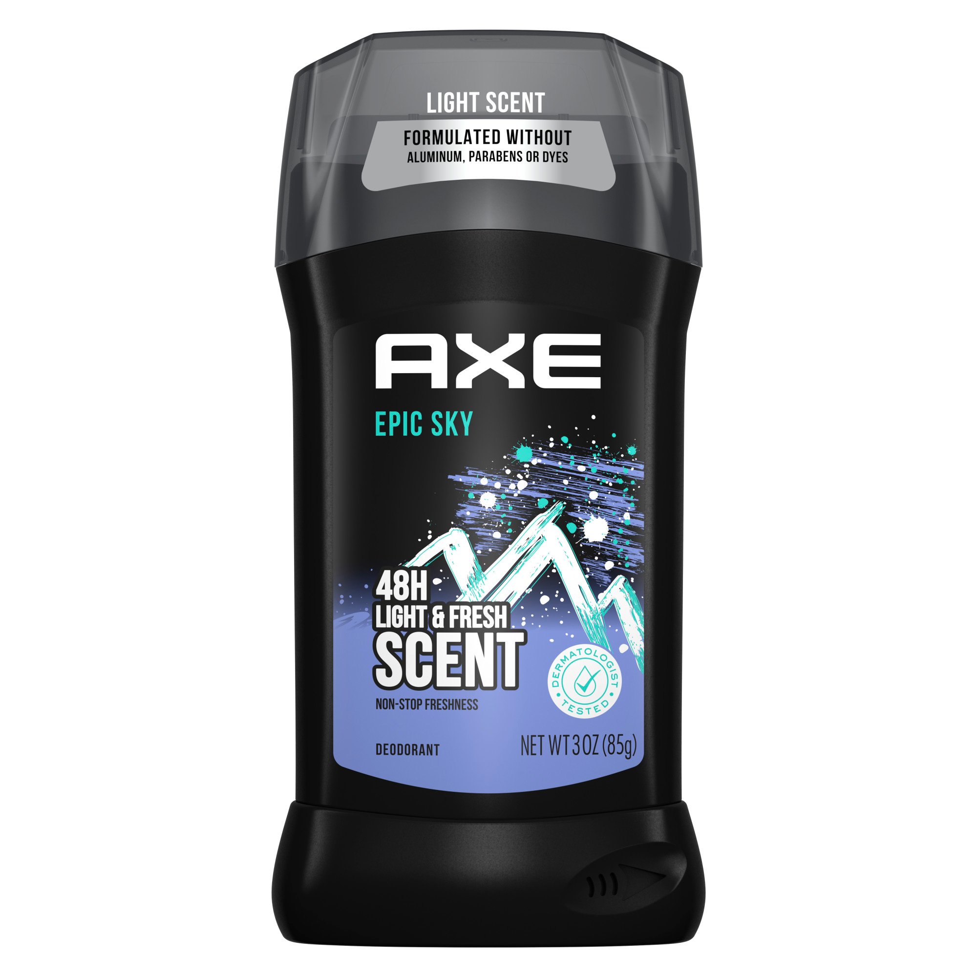 Axe 48 H Light & Fresh Scent Deodorant, Epic Sky