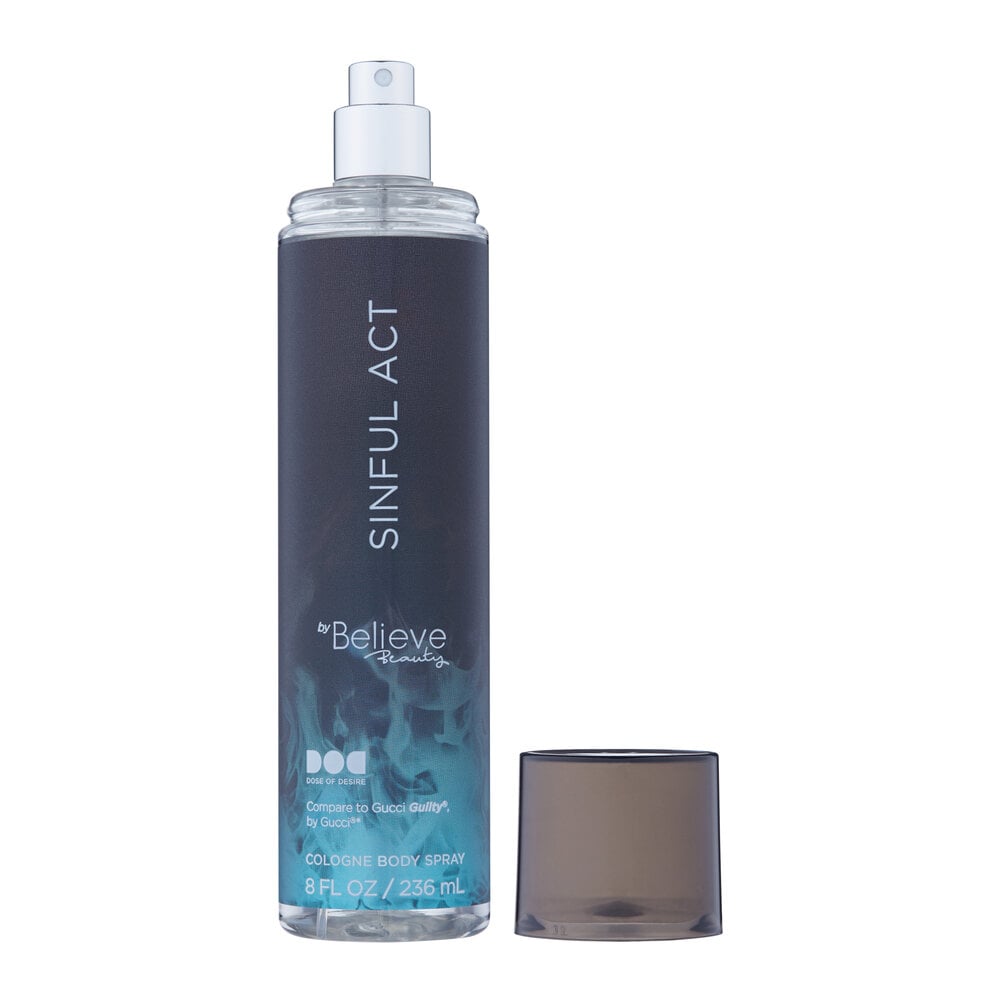 EWG Skin Deep® Believe Beauty Cologne Body Spray, Sinful Act Rating