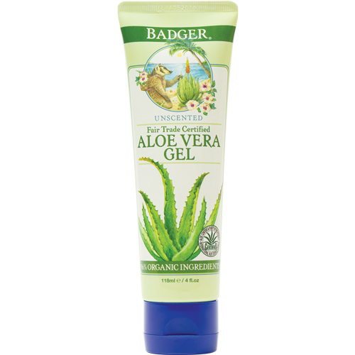 Badger Aloe Vera Gel, Unscented