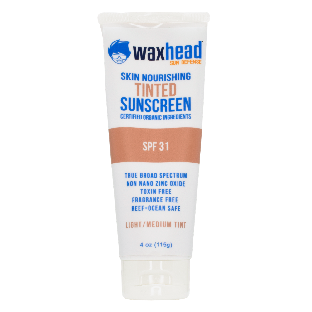 EWG rating for Waxhead Sun Defense Skin Nourishing Sunscreen Lotion, Light/Medium Tint, SPF 31