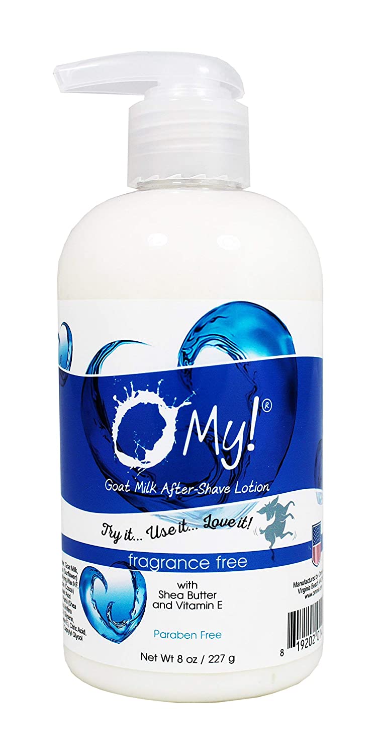 EWG Skin Deep® O My! Fragrance Free Goat Milk After Shave Lotion