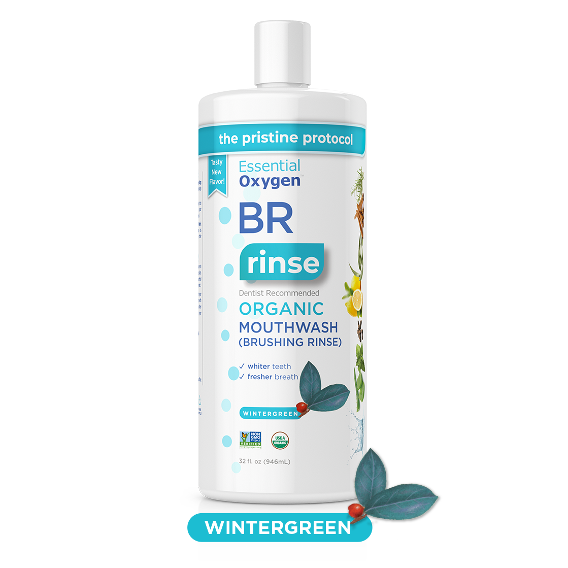 EWG Skin Deep® Essential Oxygen Br Rinse Organic Mouthwash