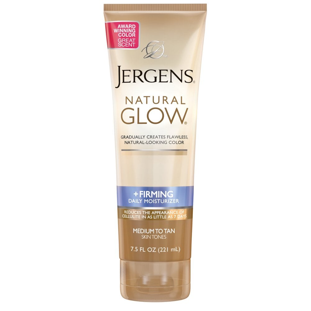 Jergens Natural Glow + Firming Medium to Tan Skin Tones Daily Moisturizer