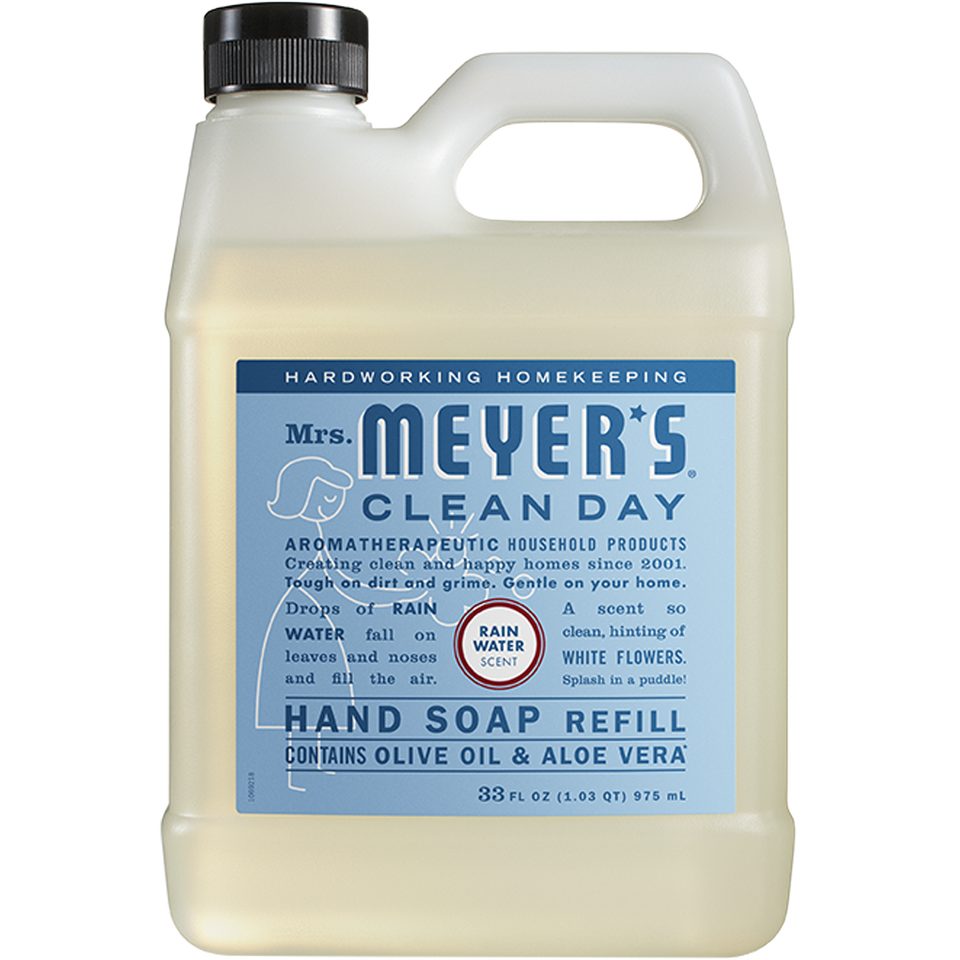 Mrs. Meyer's Hand Soap Refill, Rain Water