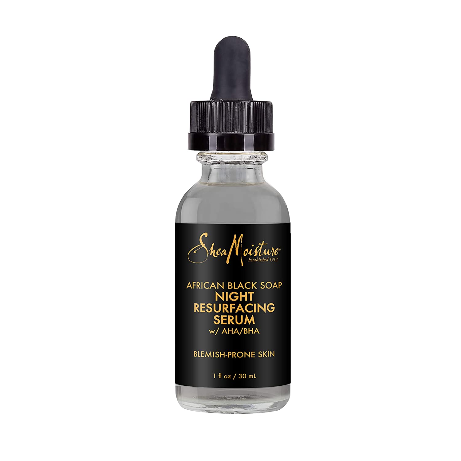 Shea Moisture African Black Soap Overnight Resurfacing Serum