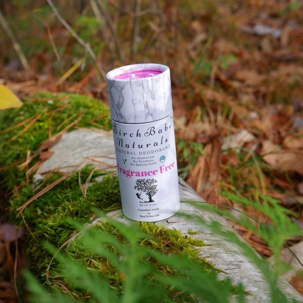 Birch Babe Natural Deodorant, Fragrance Free