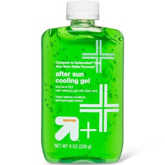 Up&up, After Sun Cooling Gel, Lidocaine Hcl Pain Relieving Gel With Aloe Vera