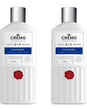 Cremo Cooling 2 in 1 Shampoo & Conditioner, Citrus & Mint Leaf