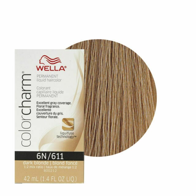 Wella Colorcharm Permanent Liquid Haircolor, 6N/611 Dark Blonde 