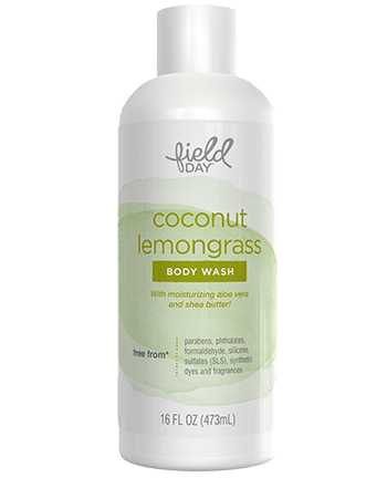 Field Day, Body Wash, Coconut Lemongrass
