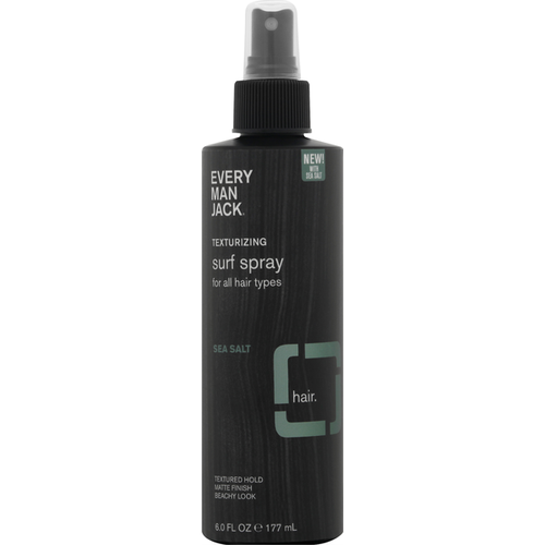 Every Man Jack, Texturizing Surf Spray for All Hair Types, Sea Salt