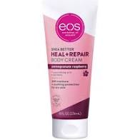Eos Shea Better Heal+Repair Body Cream, Pomegranate Raspberry
