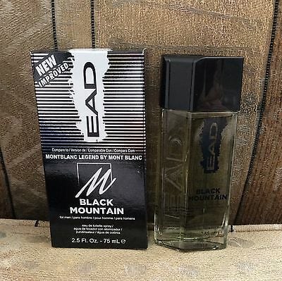 Ead, Eau De Toilette Spray for Men, Black Mountain