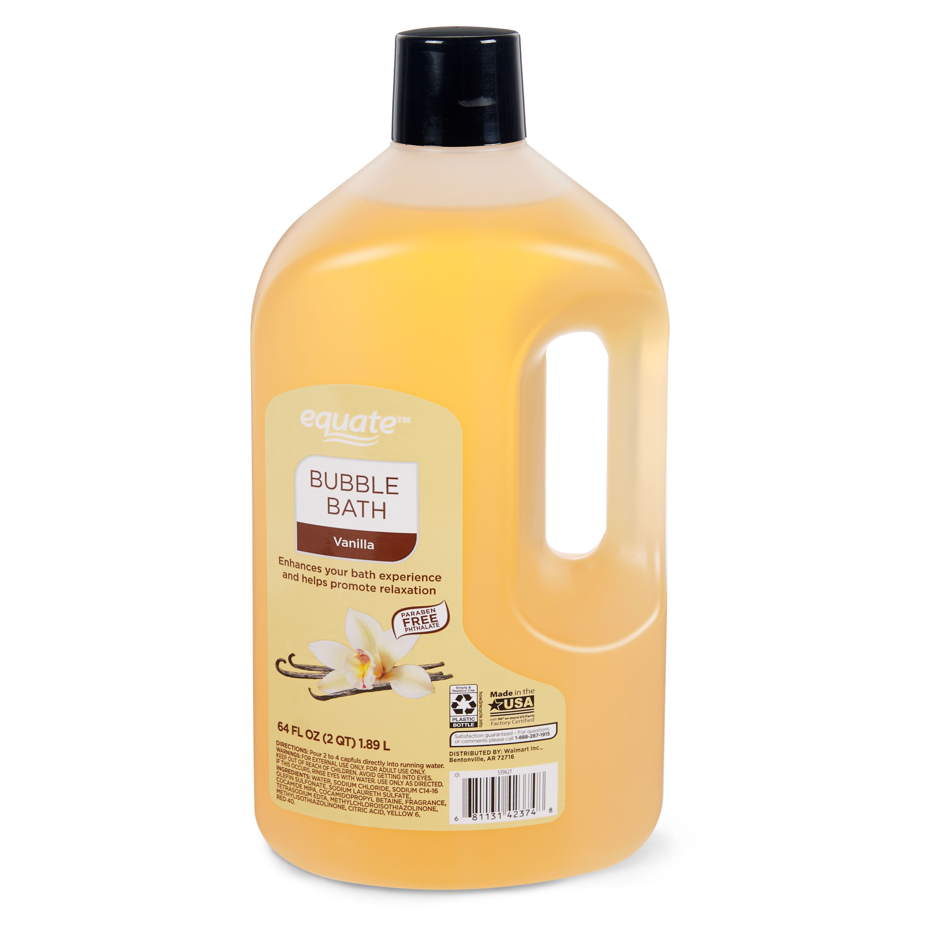 Equate Bubble Bath, Vanilla