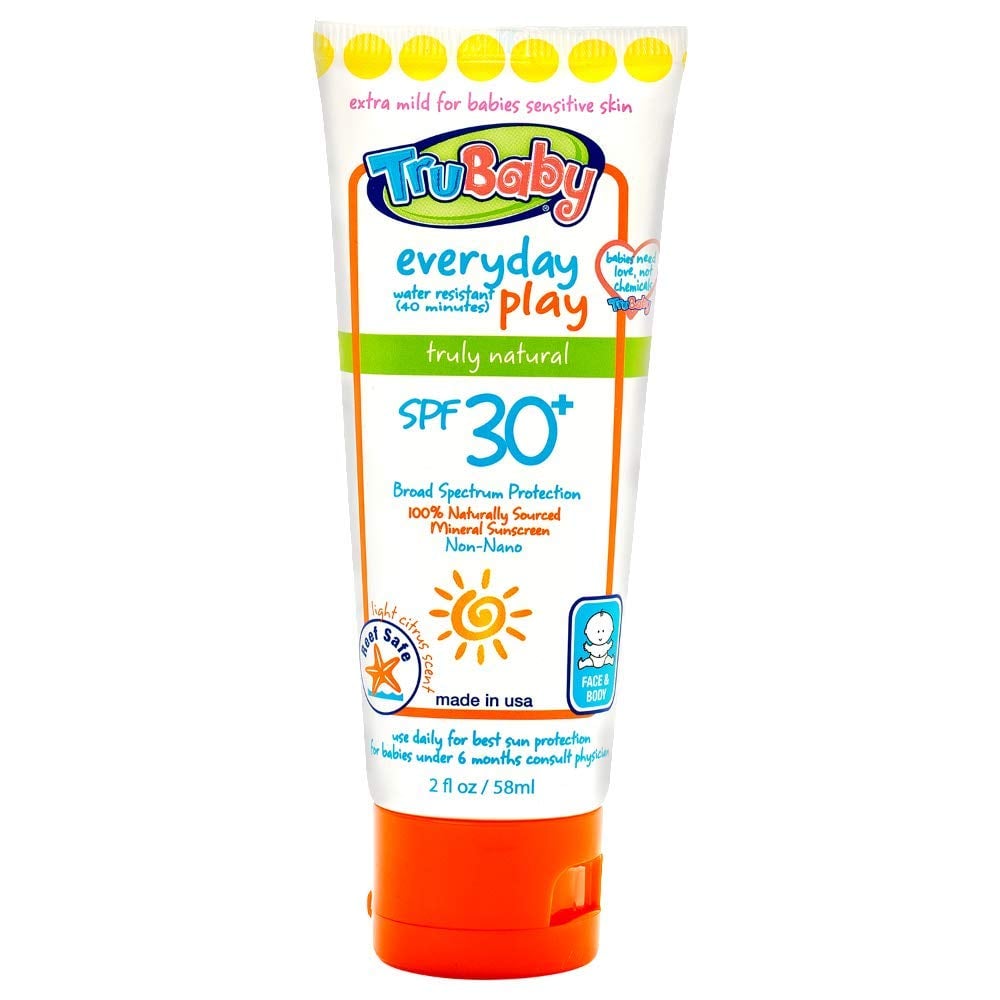 TruBaby Everyday Play Sunscreen Lotion, SPF 30+